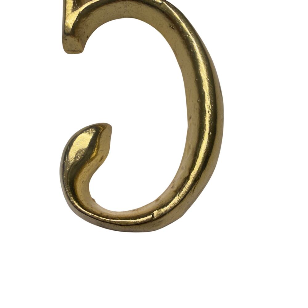 $125 Lulu Frost PLAZA NUMBER CHARM #5 LARGE - Picture 4 of 11